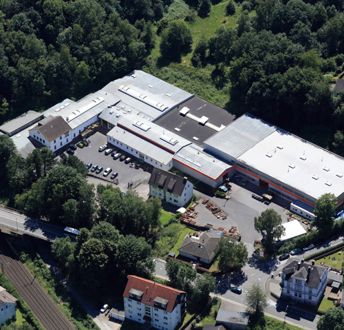 Firmengelände BüMi mit 6.000 m2 Produktionsfläche