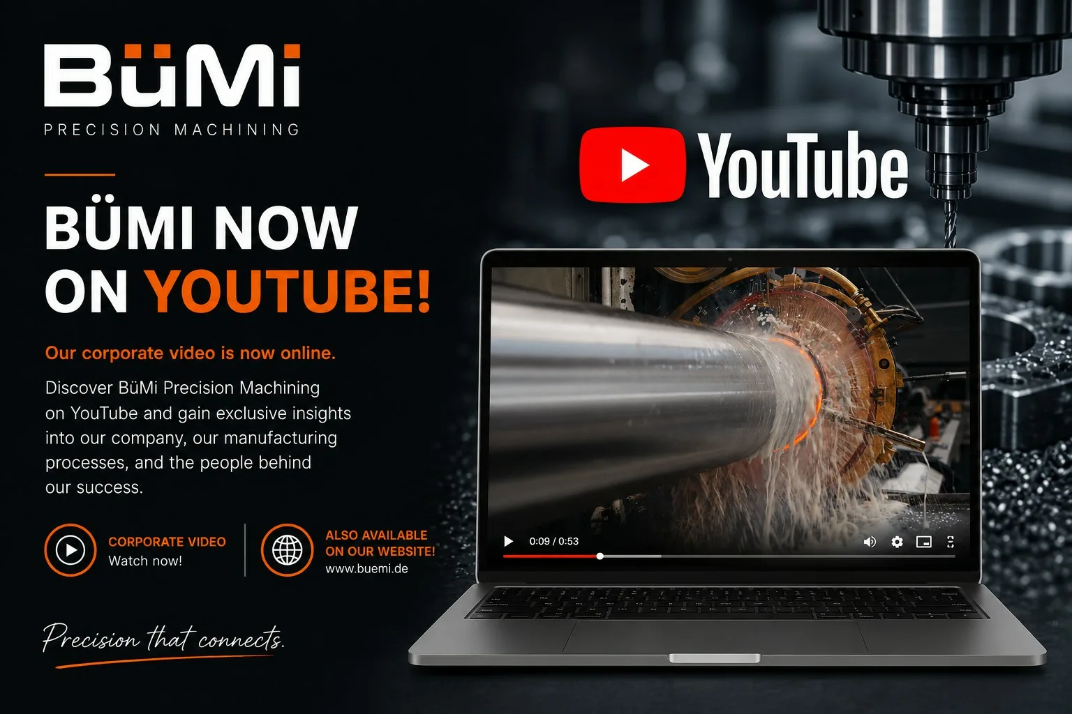 BüMi now on YouTube – Our corporate video is online!